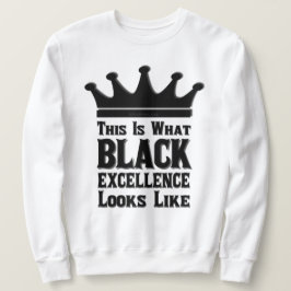 Black Excellence Lång Ärmad Tröja