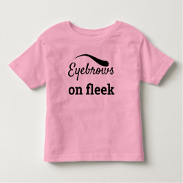 Black Eyebrows on Fleek Trendig Flawless Stil, ZFJ T Shirt
