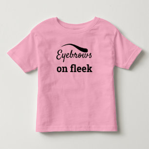 Black Eyebrows on Fleek Trendig Flawless Stil, ZFJ T Shirt