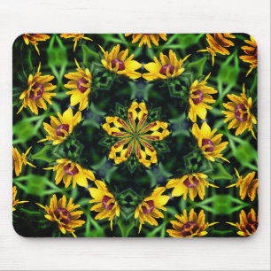 Black Eyed Susan Abstrakt Flower Art Musmatta