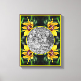 Black Eyed Susan Flower Skapar ditt eget foto Canvastryck