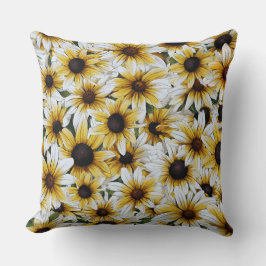 Black Eyed Susan Flowers Dekorativ kudde