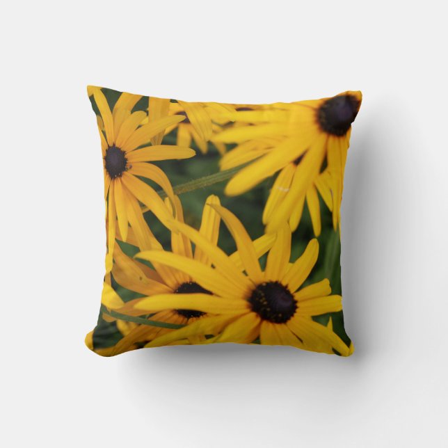Black Eyed Susan Garden Kudde (Framsida)