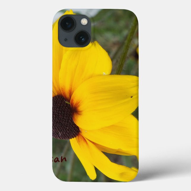 Black Eyed Susan iPad Case *Personalize* (Baksida)