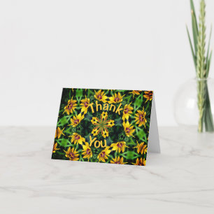 Black Eyed Susan Kaleidoscope - tackkort