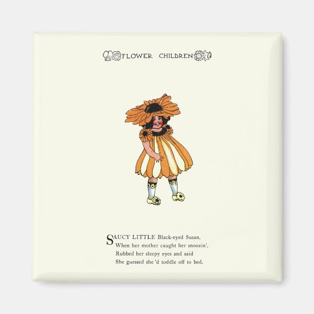 Black-Eyed Susan Magnet (Framsidan)