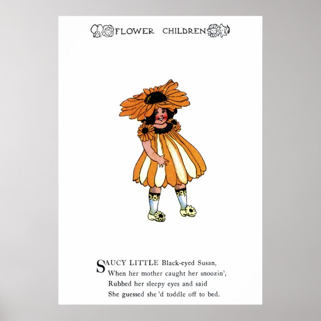 Black-Eyed Susan Poster (Framsidan)