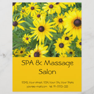 Black eyed Susan Reklamblad