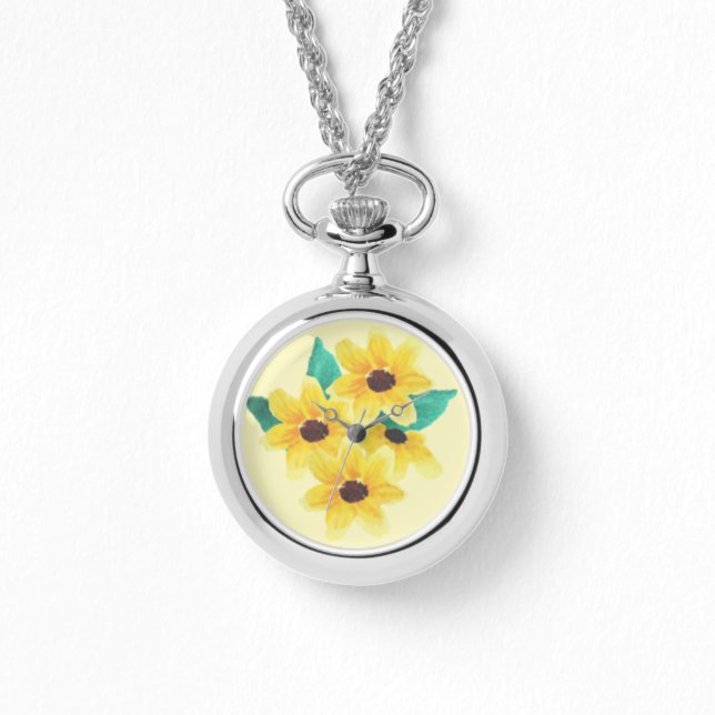 Black-Eyed Susan (Rudbeckia Fulgida) Armbandsur (Framsida)