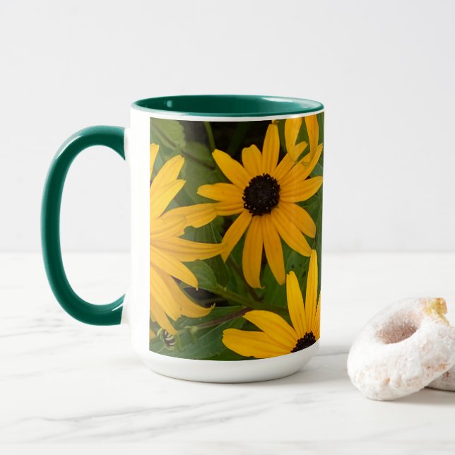 Black Eyed Susan Two Toned Mugg (Med munk)