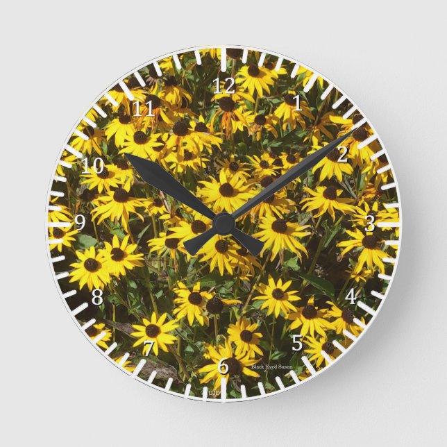 Black eyed Susans klocka (Framsida)