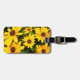 Black Eyed Susans- Rudbeckias Bagagebricka