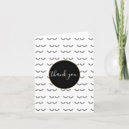 Black Eyelash Tack Kort