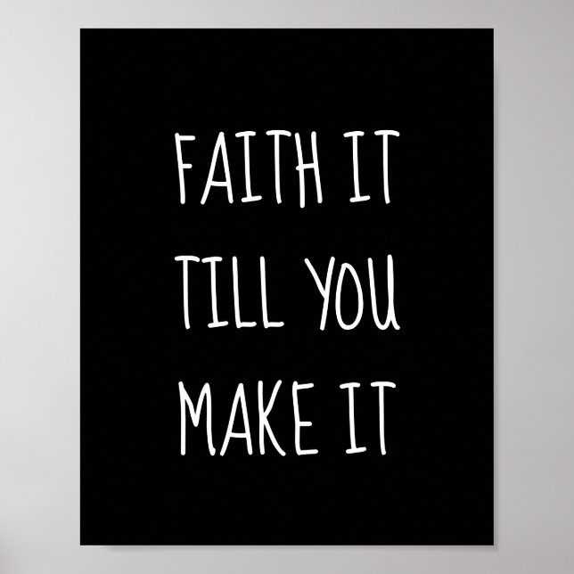 Black Faith It Poster (Framsidan)