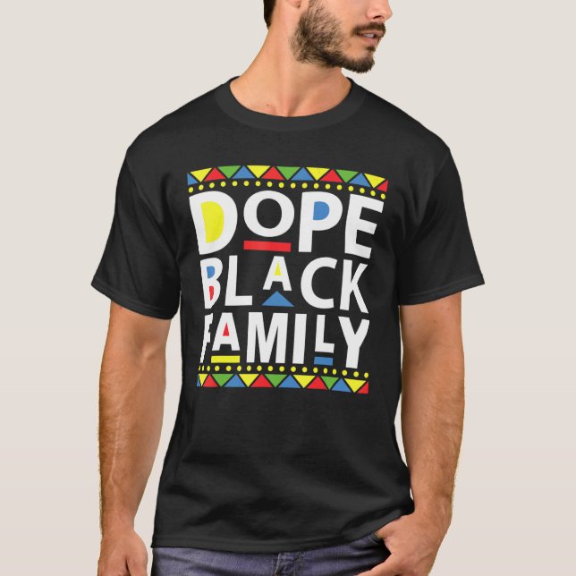Black Family Gathering Matching African American G T Shirt (Framsida)