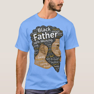 Black Far African American Ord i Afro Hair T Shirt