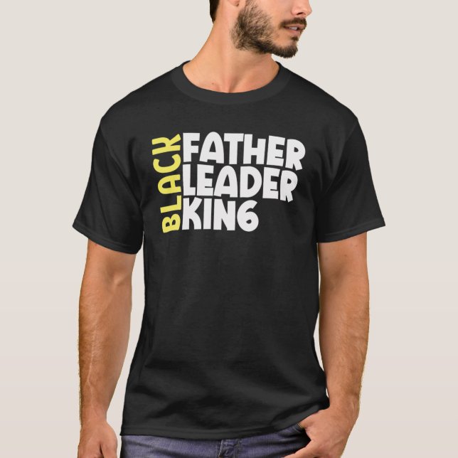 Black Far Kung Fars dag Pappa Matter Make D T Shirt (Framsida)