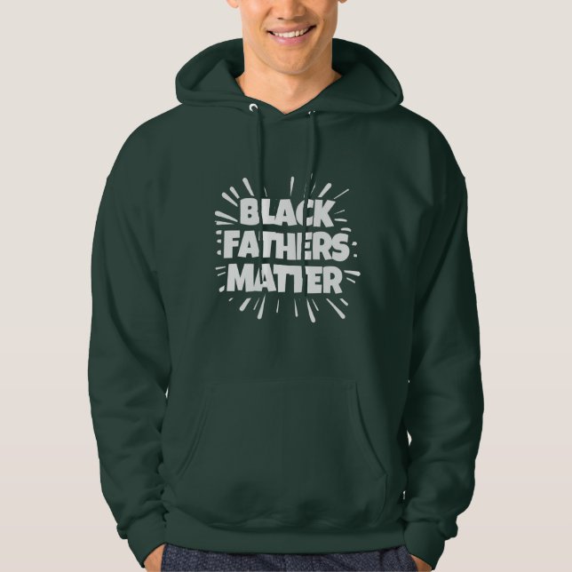 Black Far Matter Hoodie (Framsida)