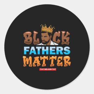 Black Far Matter Support Black Far Black D Runt Klistermärke