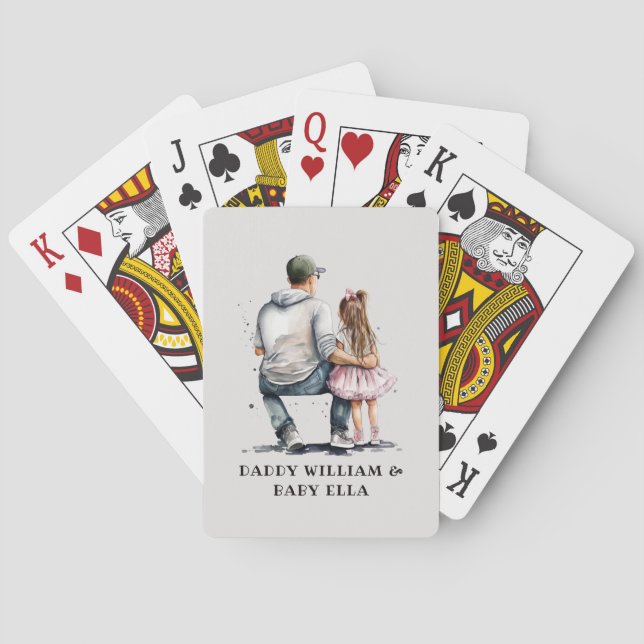 Black Far och Dotter Bond (12) Casinokort (Baksidan)