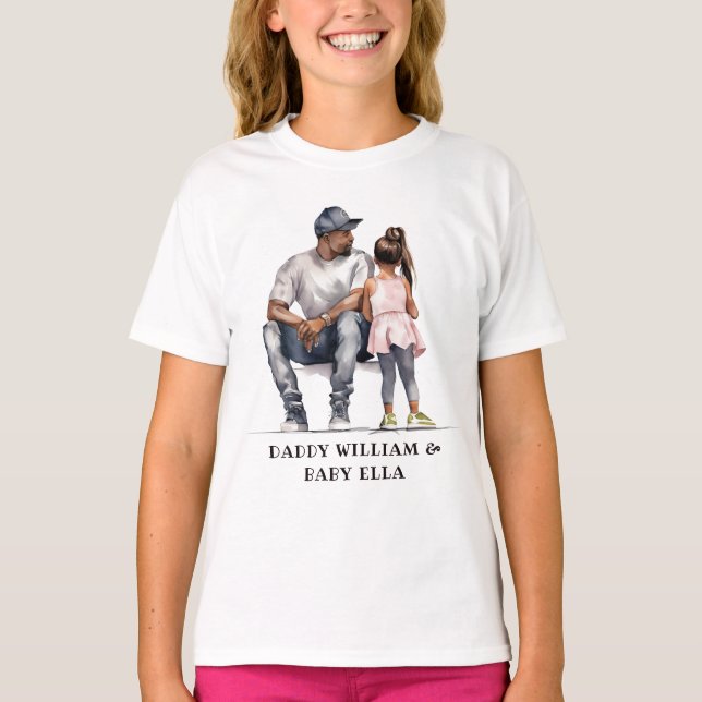 Black Far och Dotter Bond (3) T Shirt (Framsida)