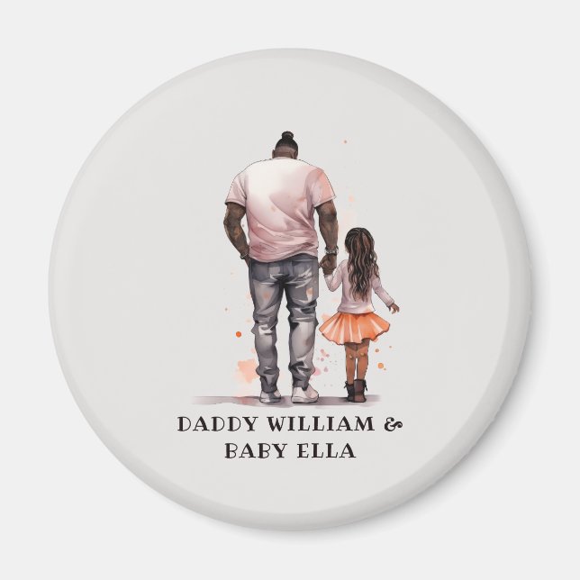 Black Far och Dotter Bond (5) Magnet (Framsidan)