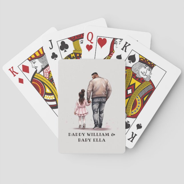 Black Far och Dotter Bond (7) Casinokort (Baksidan)