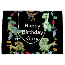 Black färg Background Dinosaur Födelsedagsfest