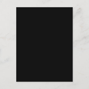 Black Färg Plain Pitch Black Background Space Vykort