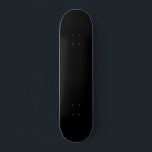 Black Färg Skateboard<br><div class="desc">Black Plain Färg Skateboard. Svart färg Skate-däck,  fast</div>