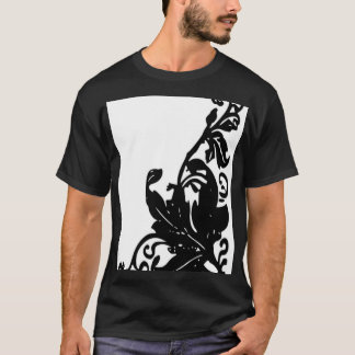 Black färg tshirt t shirt