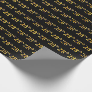 Black, Faux Guld 28:e (tjugoåttonde) händelsen Presentpapper