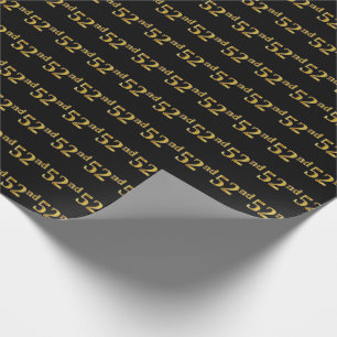 Black, Faux Guld 52nd (50 sekunder), händelse Presentpapper