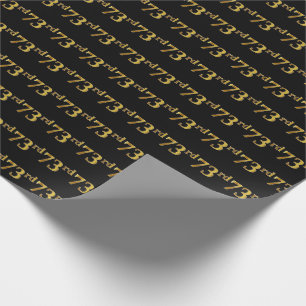 Black, Faux Guld 73:e (73:e) händelsen Presentpapper
