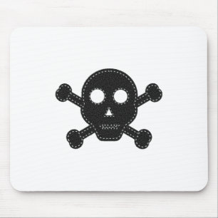 Black Felt Skull Musmatta