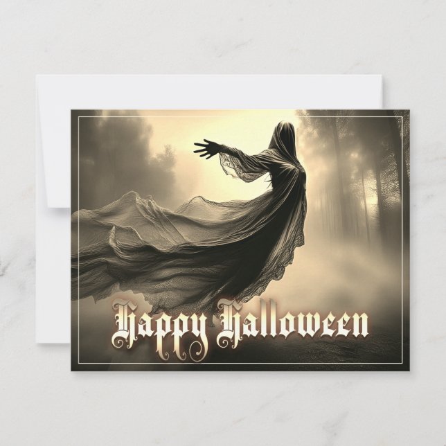 Black Female Ghost i Hellscape - Halloween (Framsida)