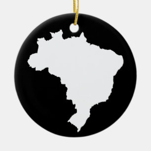 Black Festive Brazat Emporio Moffa Julgransprydnad Keramik
