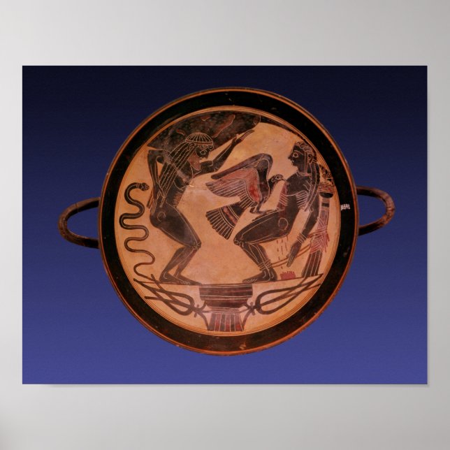 Black figur kylix poster (Framsidan)