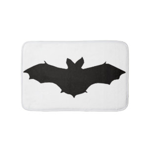 Black Fladdermus Bath Mat Badrumsmatta