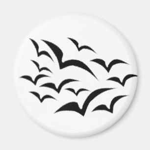 Black Fladdermus Cloud Magnet