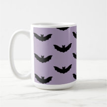 Black Fladdermus Halloween Mugg