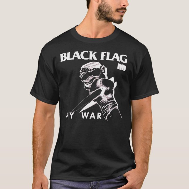 Black Flagga - My Krig Shirt Essential T-Shirt (Framsida)