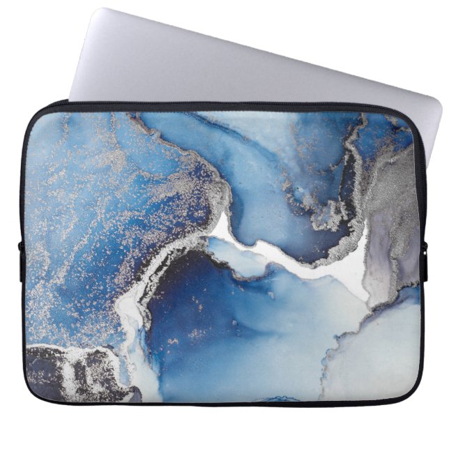 Bläck Flo Art Laptop sleeve (Framsidan)