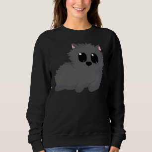 Black Fluffy Pudel T Shirt
