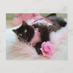 Bläck för vykort för rosa