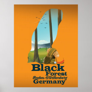 Black Forest - Baden-Württemberg - Tyskland Poster