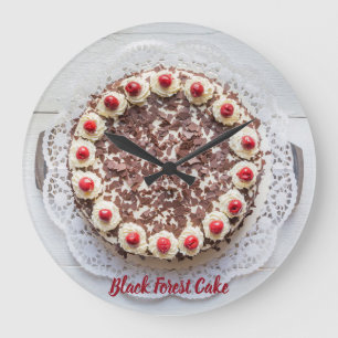 Black Forest Cake för gateau söttandbakning Stor Klocka