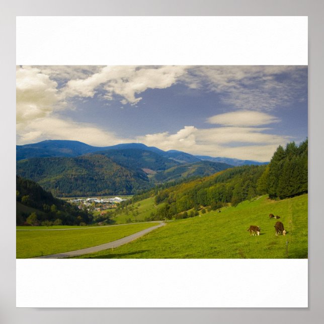 Black Forest Poster (Framsidan)