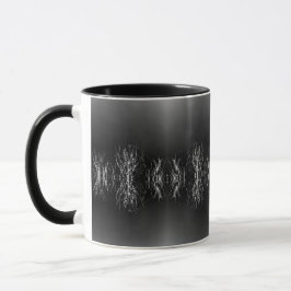 Black Forest Träd Grenar Mystic Glow BW Mugg