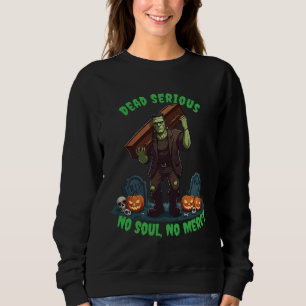 🖤 Black Frankenstein Halloween Sweatshirt 💀 🎃 U T Shirt